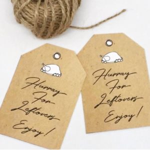 Thanksgiving Leftovers Tags