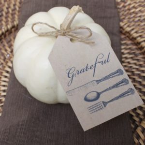 Thankful Grateful Thanksgiving Tags