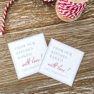 Christmas Cookie Tags