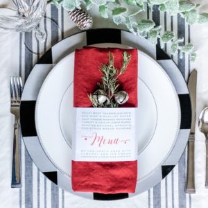 Christmas Dinner Menus