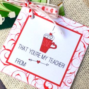 Printable Teacher Valentines