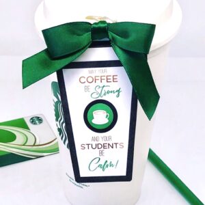 Back to School Coffee Gift Tags