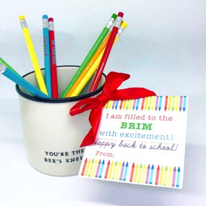 Back to School Teacher Gift Tags