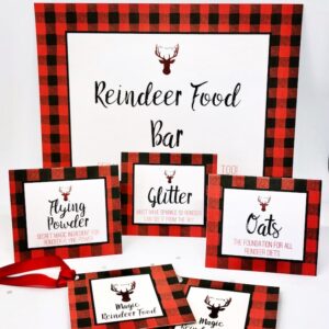 Magic Reindeer Food Bar Printable Bundle