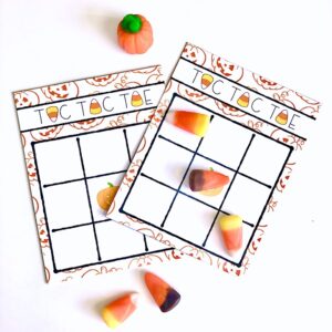Halloween Mini Tic Tac Toe Games